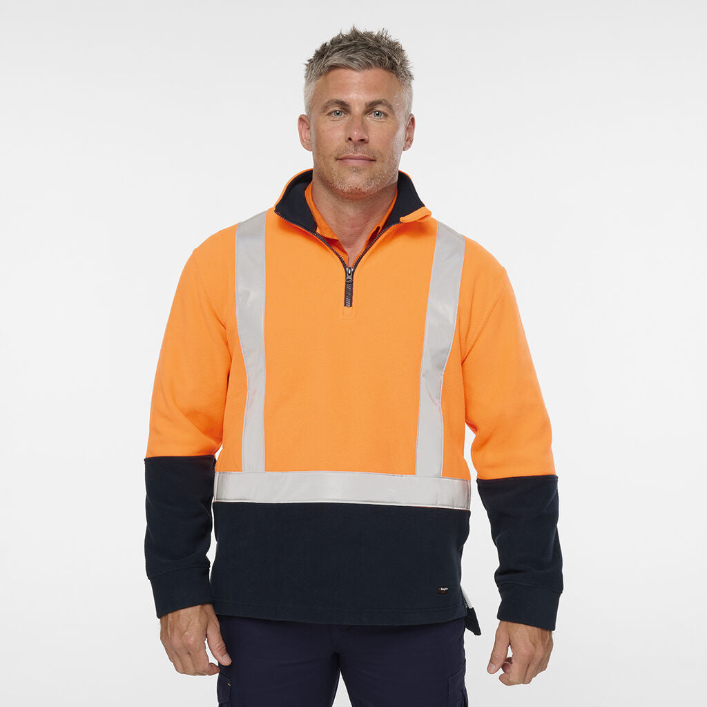 KingGee K55014 Originals Hi-vis 1/4 ZIP Pullover