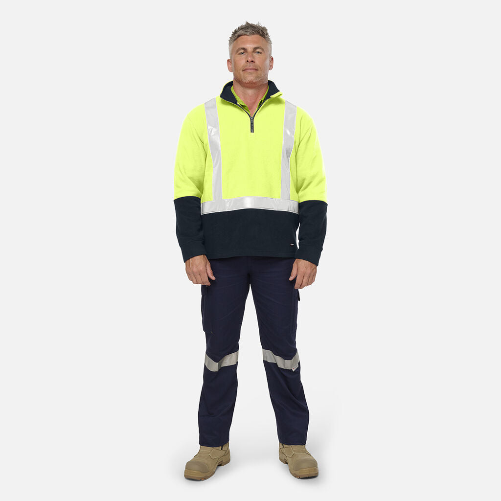 KingGee K55014 Originals Hi-vis 1/4 ZIP Pullover
