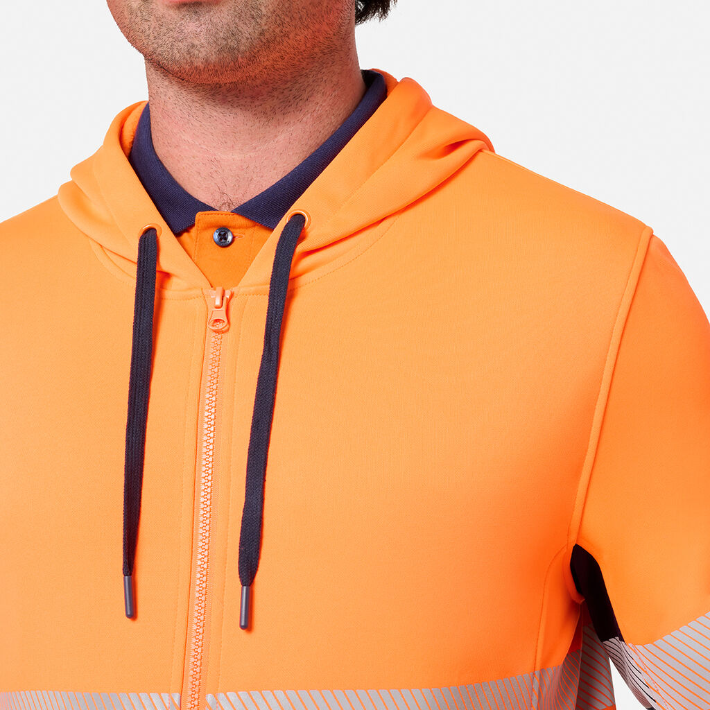 KingGee K55018 Originals Hi-vis Spliced Full ZIP Hoodie