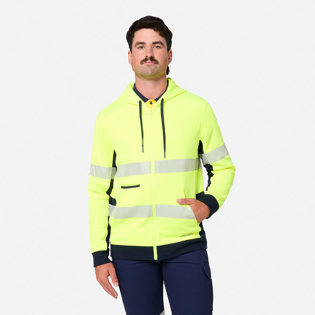 KingGee K55018 Originals Hi-vis Spliced Full ZIP Hoodie