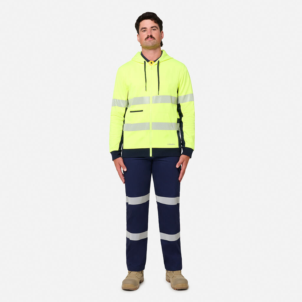 KingGee K55018 Originals Hi-vis Spliced Full ZIP Hoodie