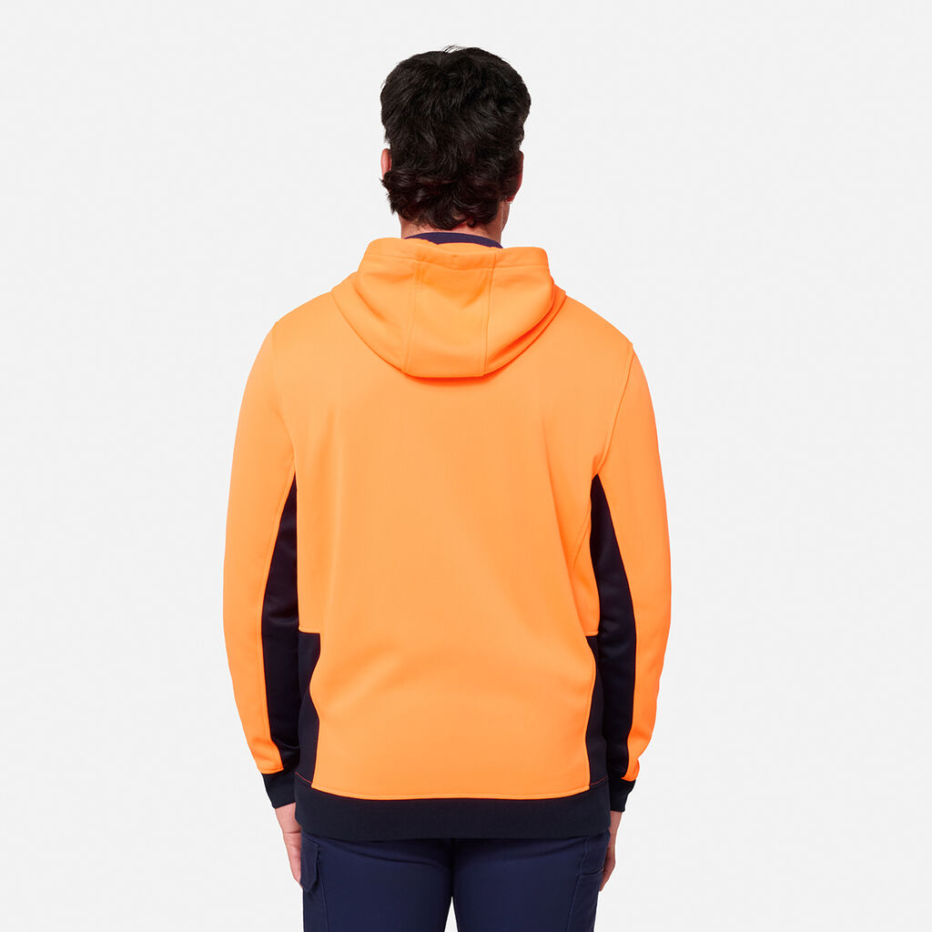 KingGee K55019 Original Hi Vis Full ZIP Fleece Hoodie