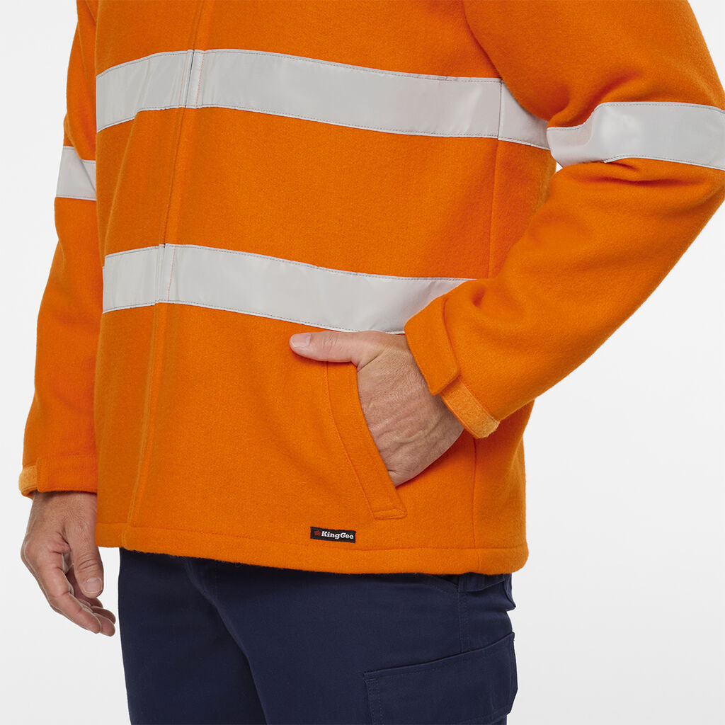 KingGee K55027 Originals Hi Vis Taped Bluey Jacket