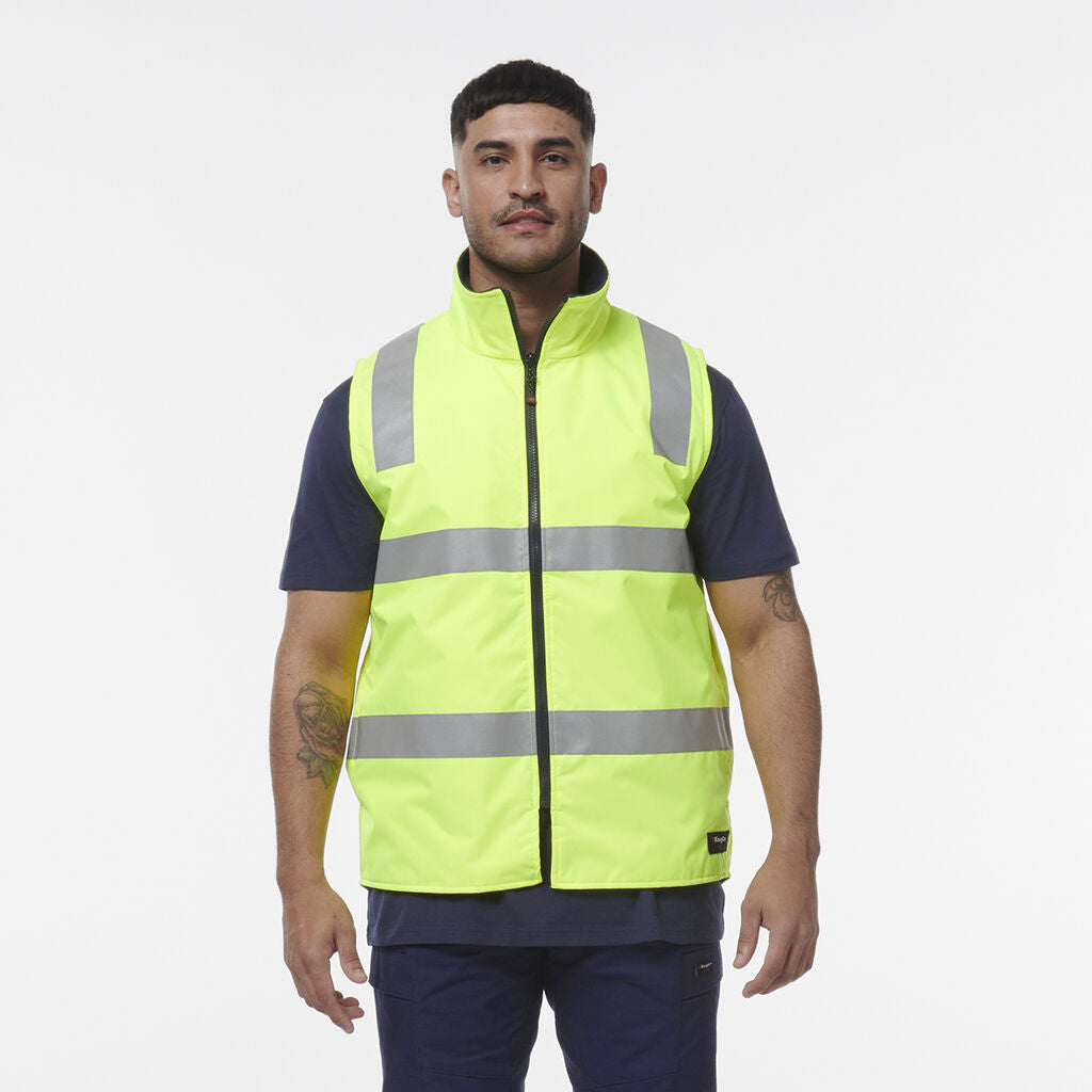 KingGee K55031 Reflective Spliced Insulated Vest