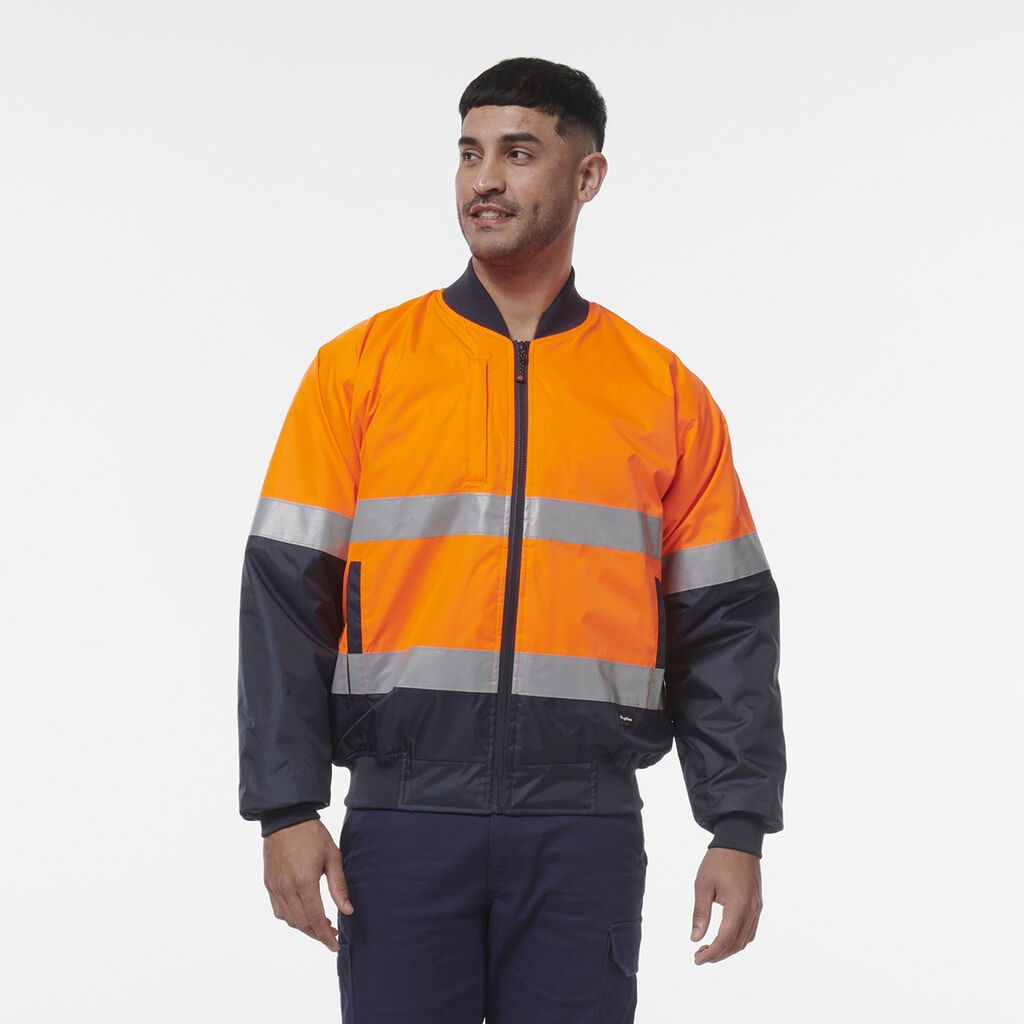 KingGee K55032 Reflective Bomber Jacket