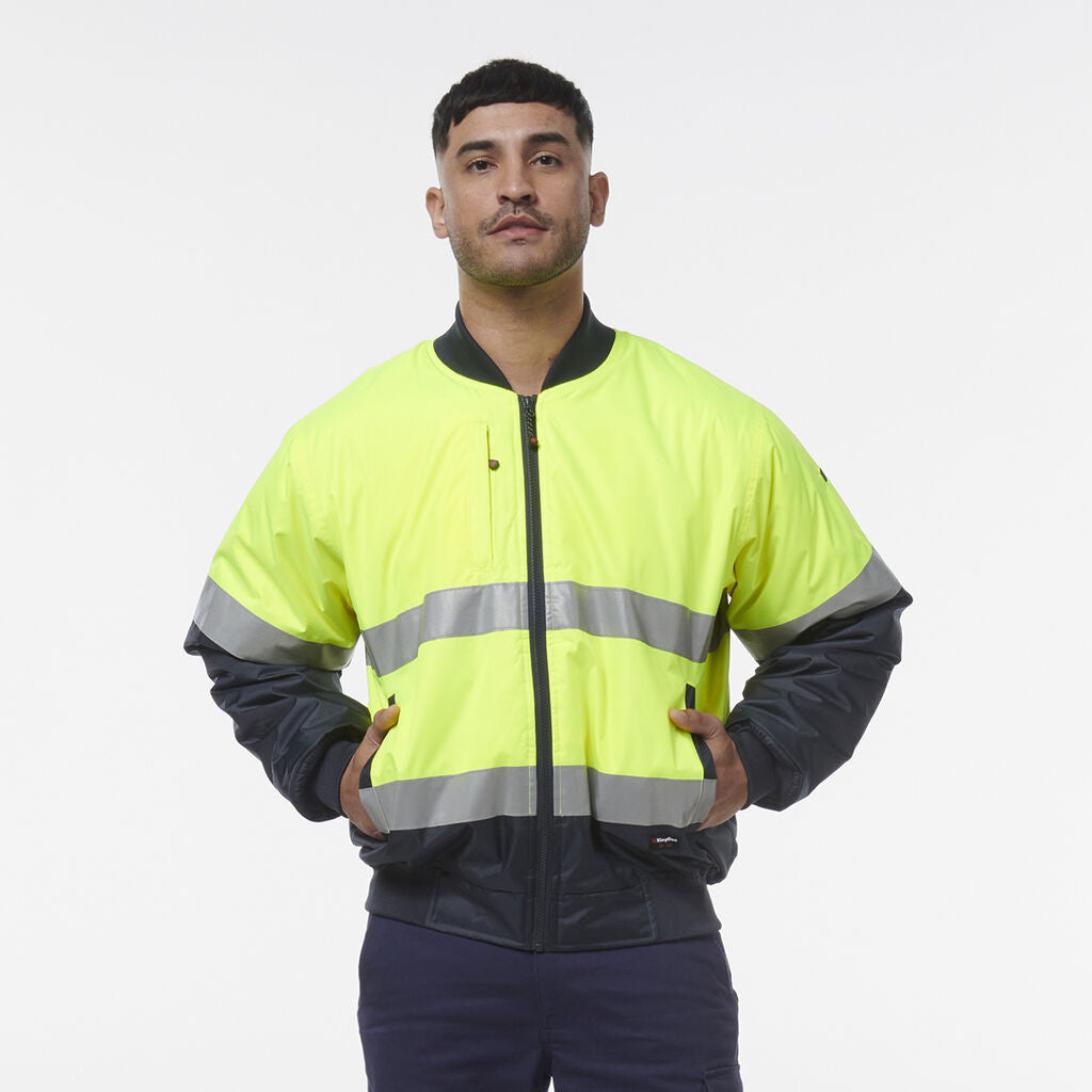 KingGee K55032 Reflective Bomber Jacket