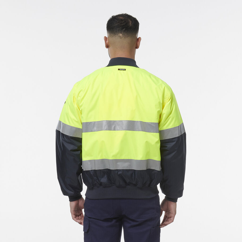 KingGee K55032 Reflective Bomber Jacket