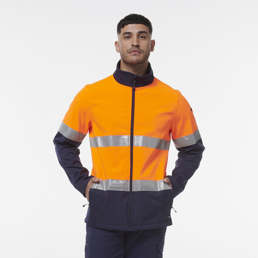 KingGee K55034 Reflective Spliced Softshell Jacket