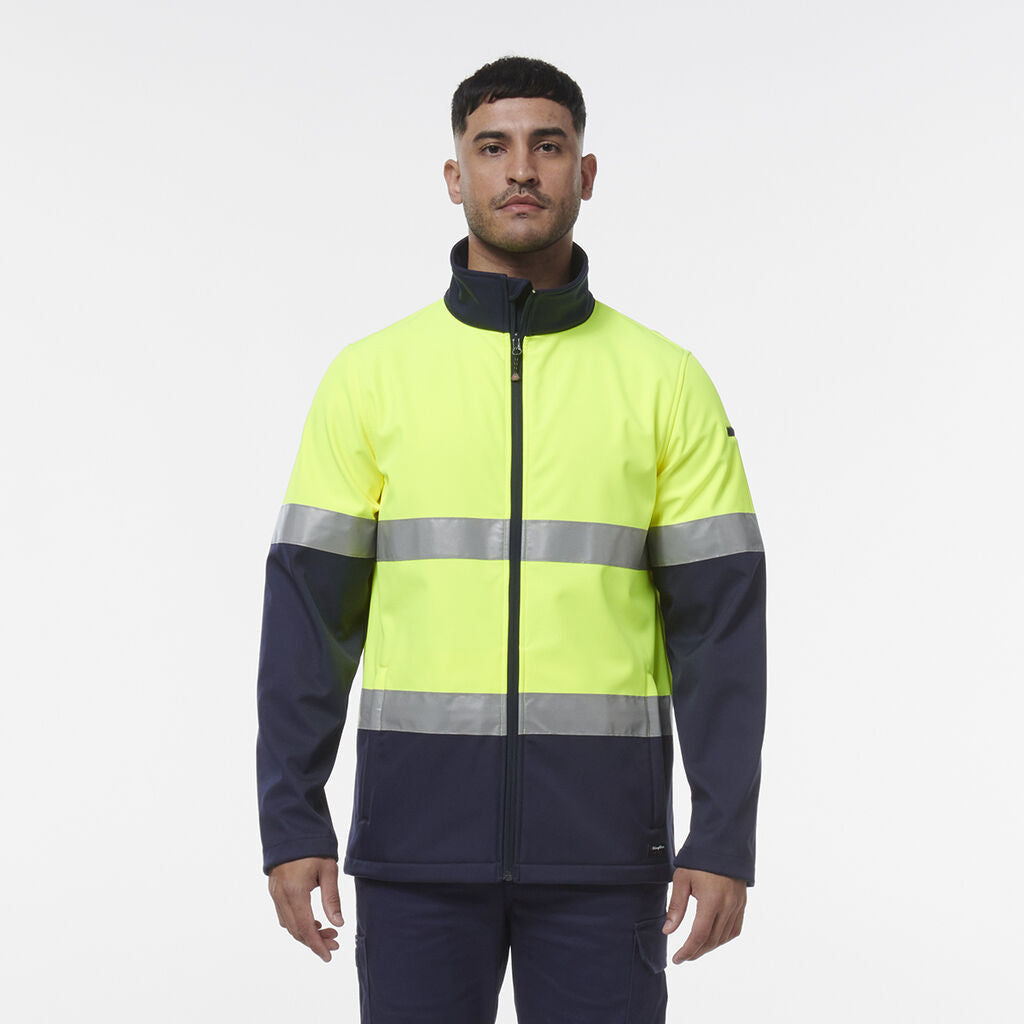 KingGee K55034 Reflective Spliced Softshell Jacket