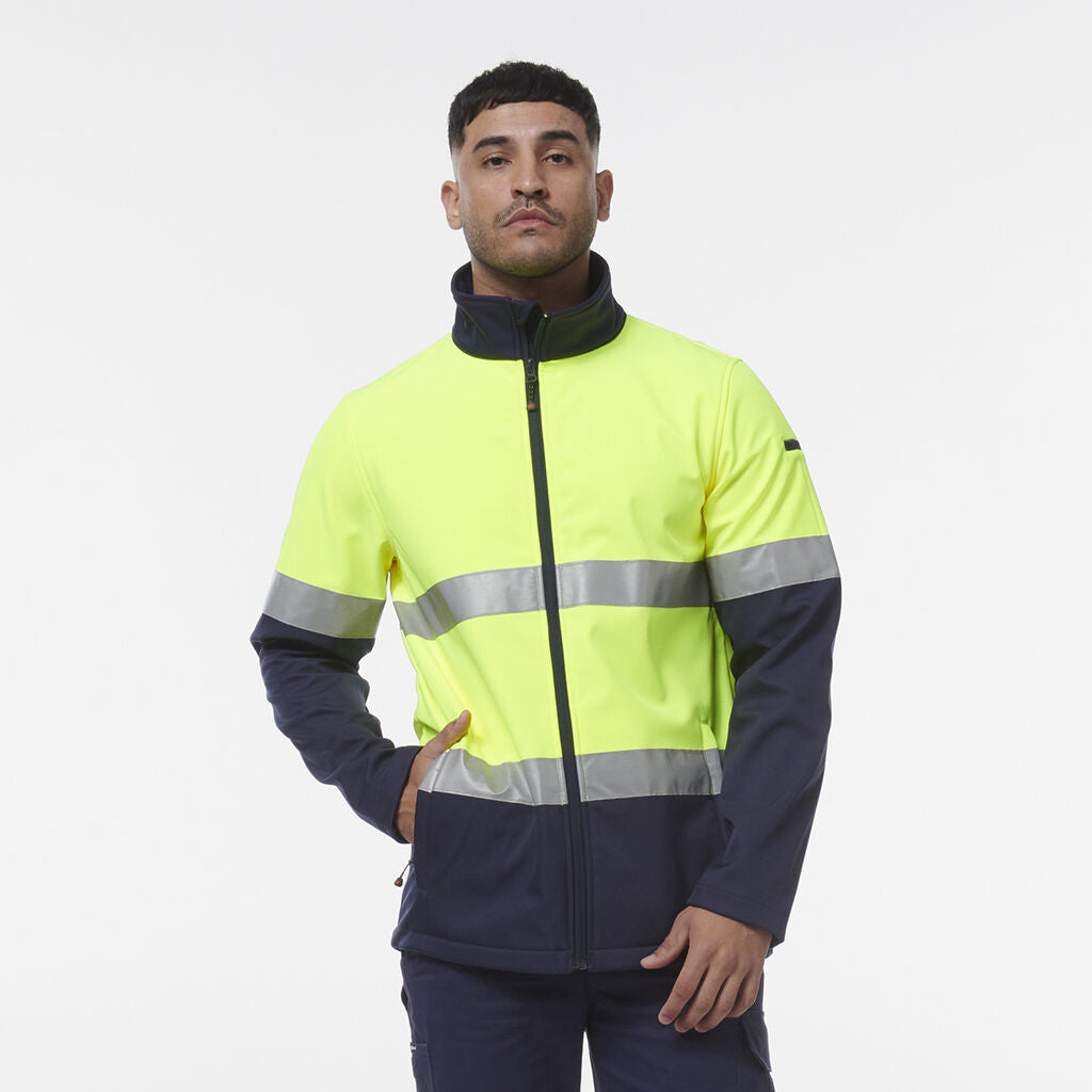 KingGee K55034 Reflective Spliced Softshell Jacket