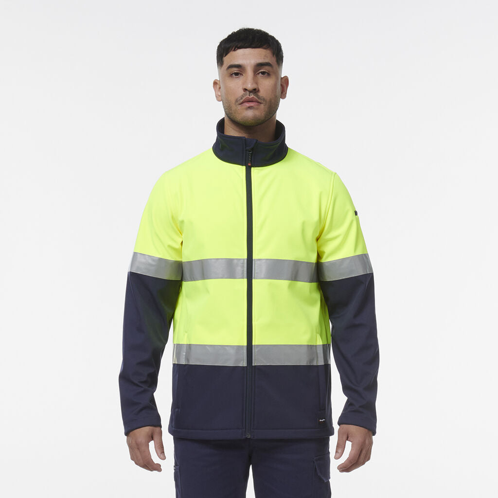 KingGee K55034 Reflective Spliced Softshell Jacket