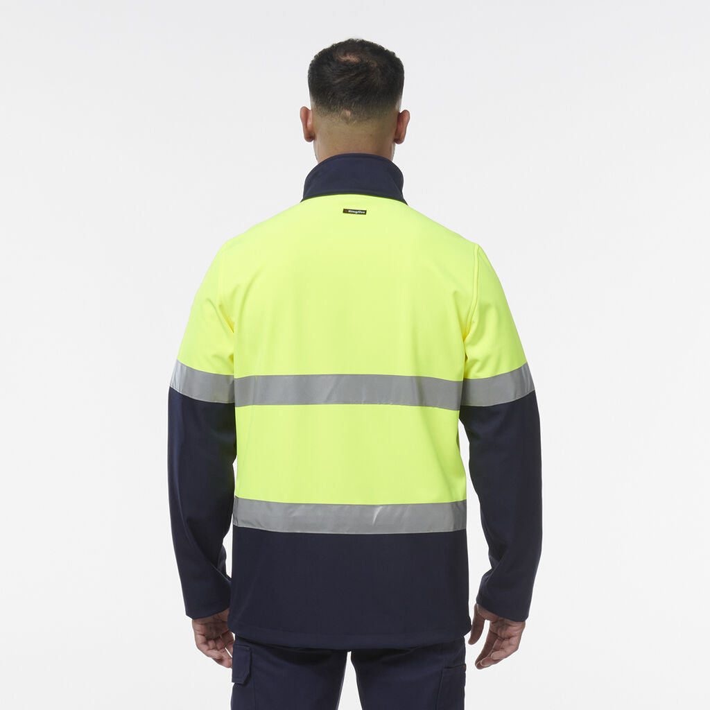 KingGee K55034 Reflective Spliced Softshell Jacket