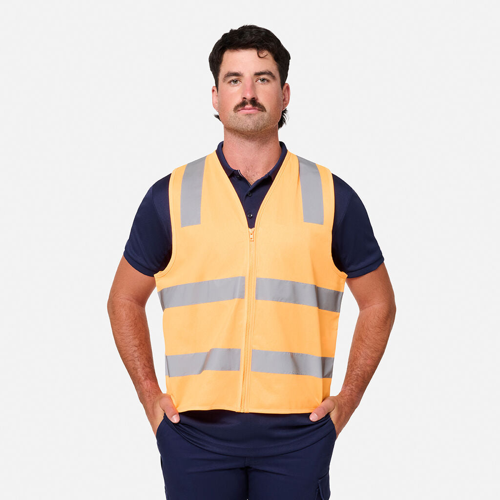 KingGee K57008 Originals VIC Rail Hi-Vis Safety Vest-Orange