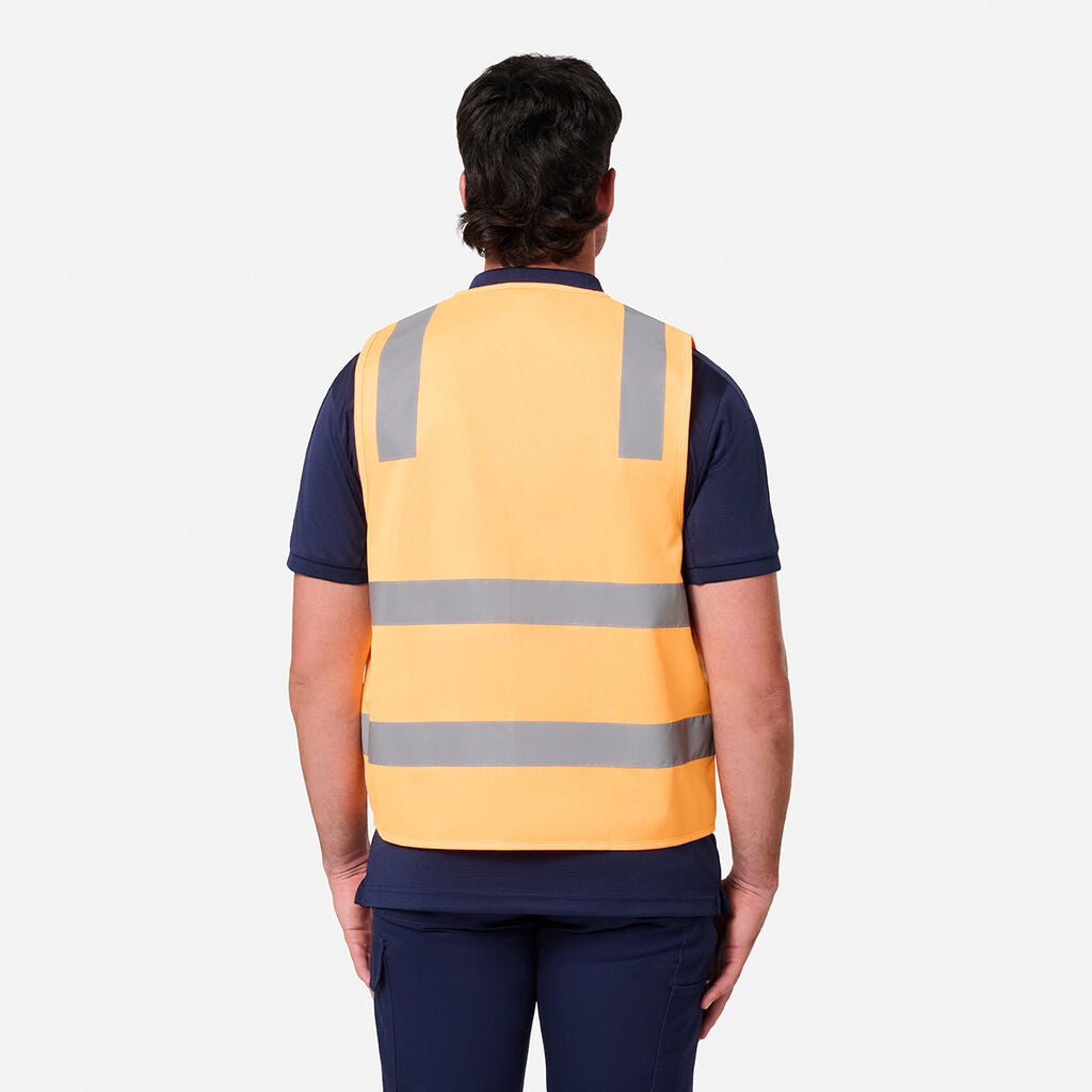 KingGee K57008 Originals VIC Rail Hi-Vis Safety Vest-Orange