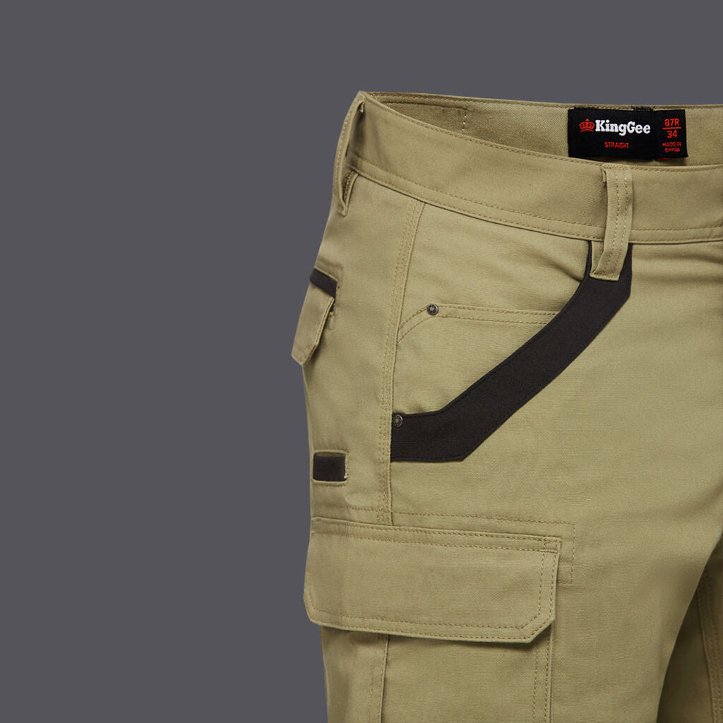 KingGee K69870 Tradies Utility Cargo Shorts