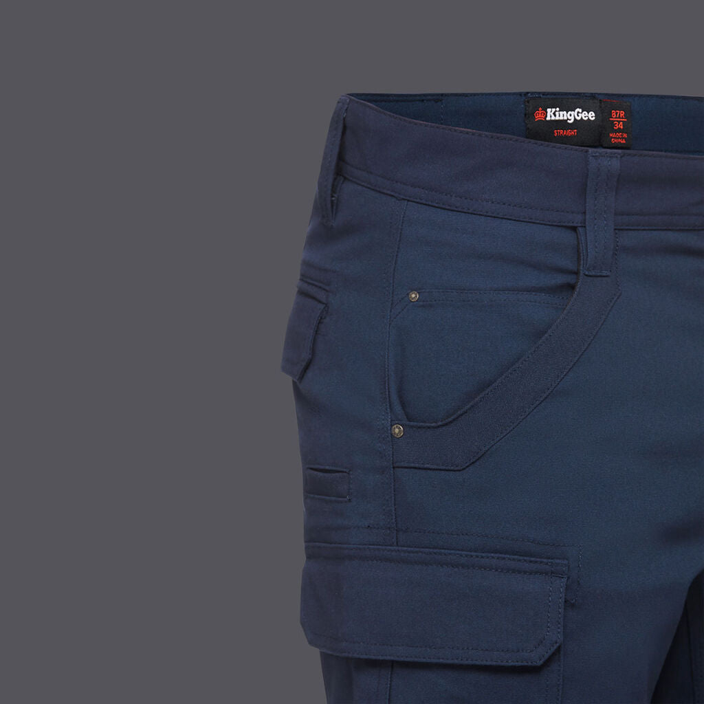 KingGee K69870 Tradies Utility Cargo Shorts