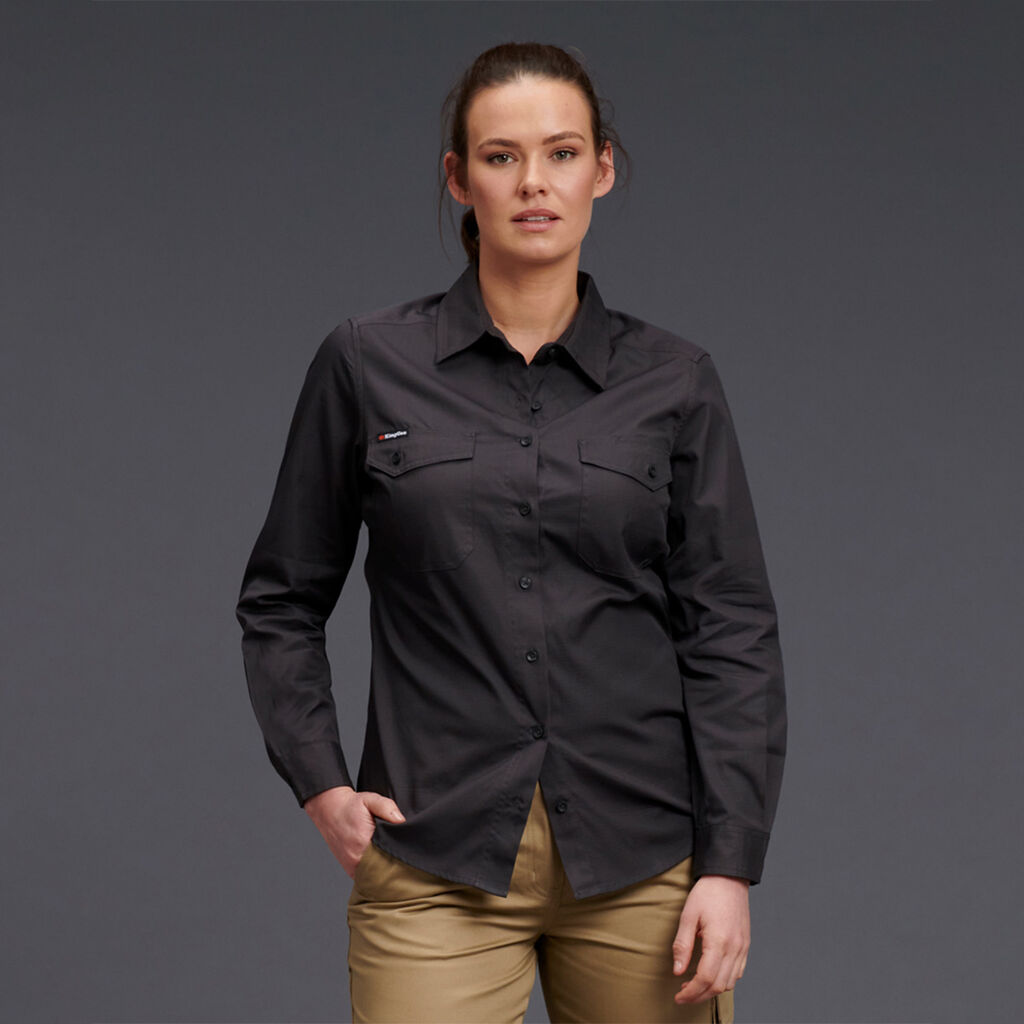 KingGee K69880 Ladies Workcool 2 Shirt L/S