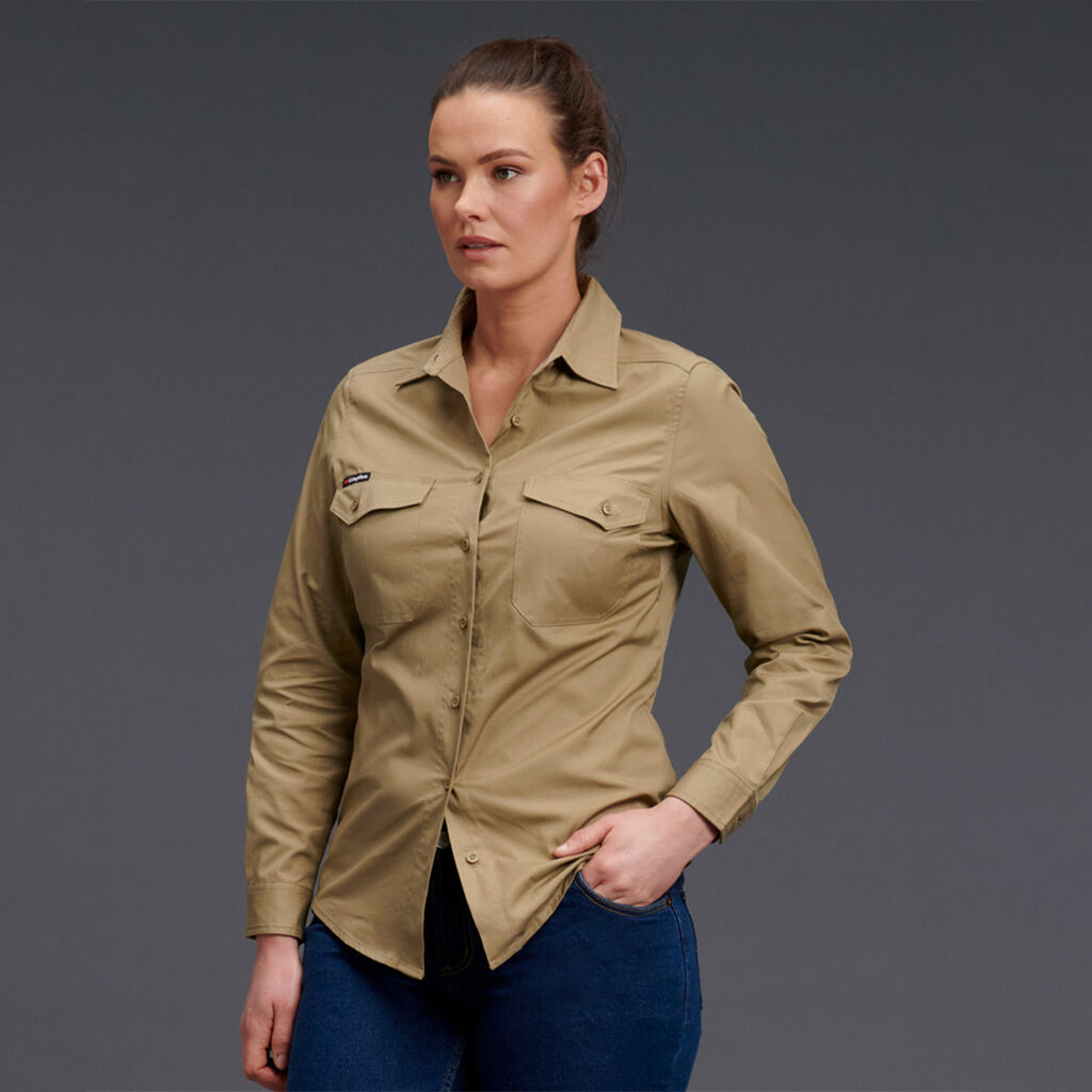 KingGee K69880 Ladies Workcool 2 Shirt L/S