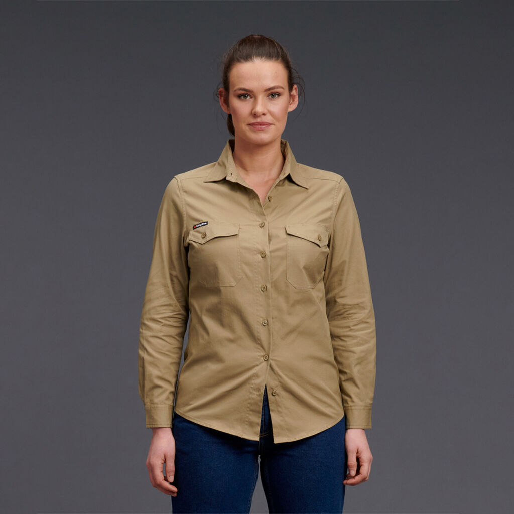 KingGee K69880 Ladies Workcool 2 Shirt L/S