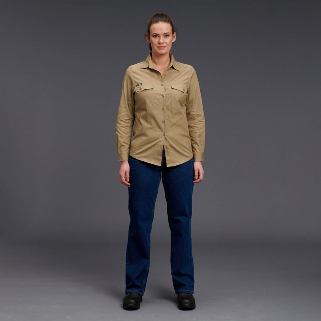 KingGee K69880 Ladies Workcool 2 Shirt L/S