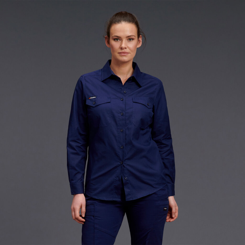 KingGee K69880 Ladies Workcool 2 Shirt L/S