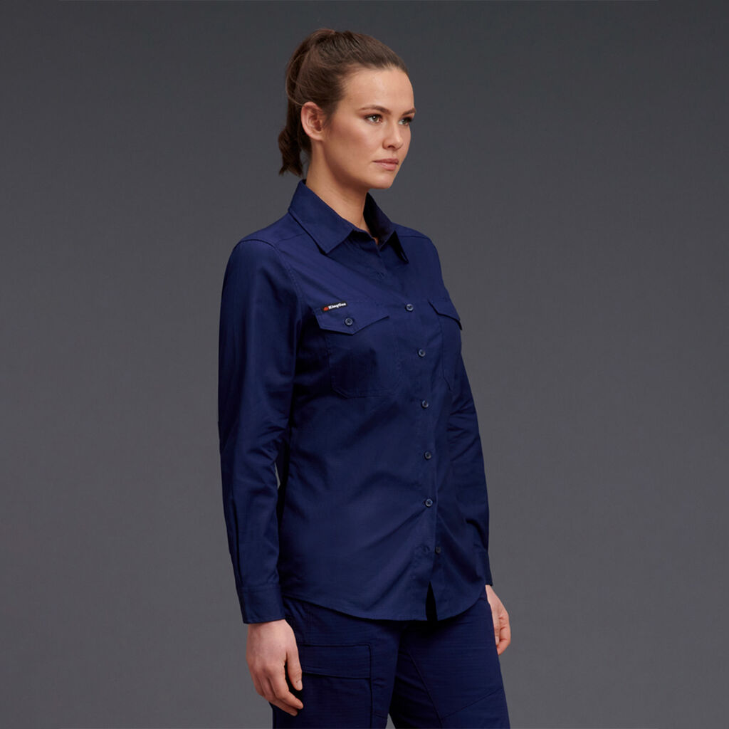 KingGee K69880 Ladies Workcool 2 Shirt L/S