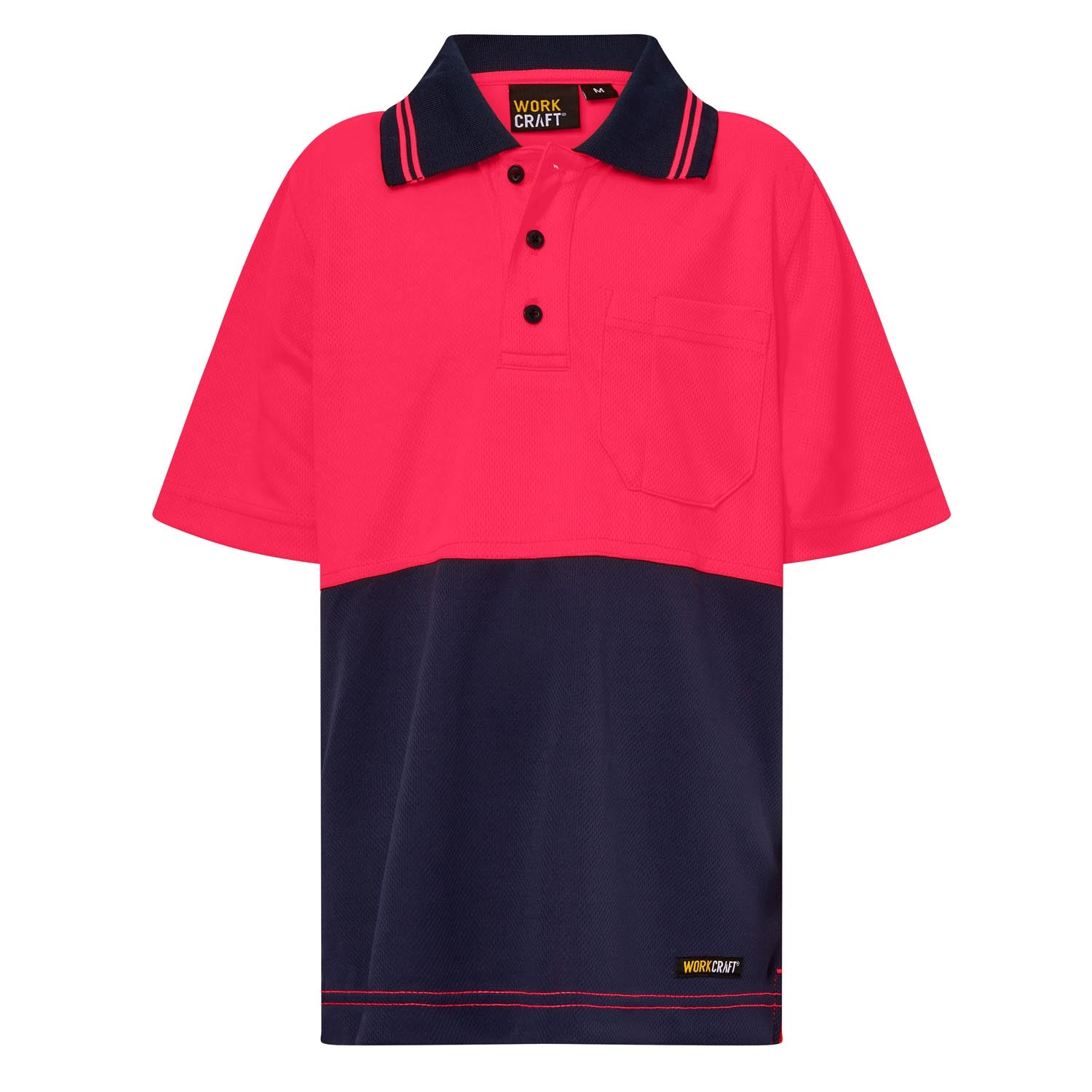 Workcraft WSPK20 Kids Two Tone Polo