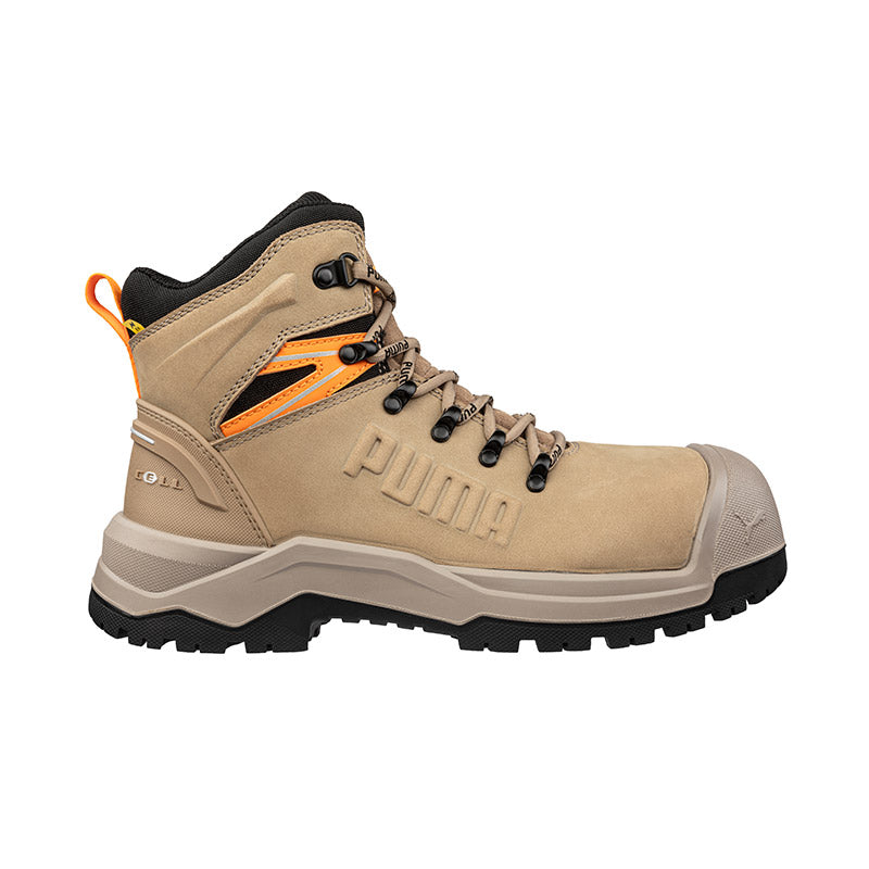 Puma 632757 Iron HD Mid Stone Safety Boot