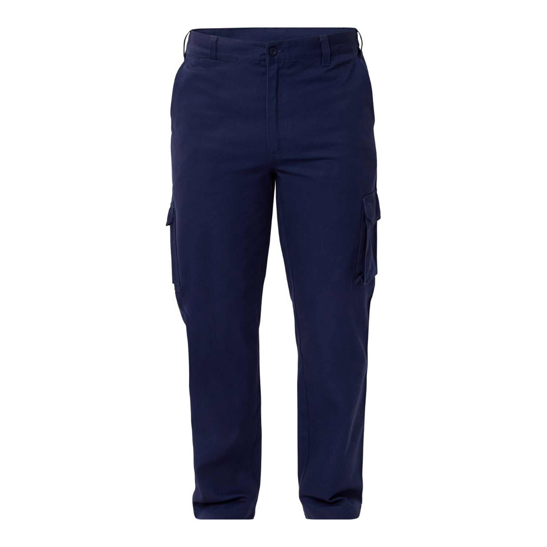 Workcraft WP4016 Cargo Cotton Drill Trousers-Navy