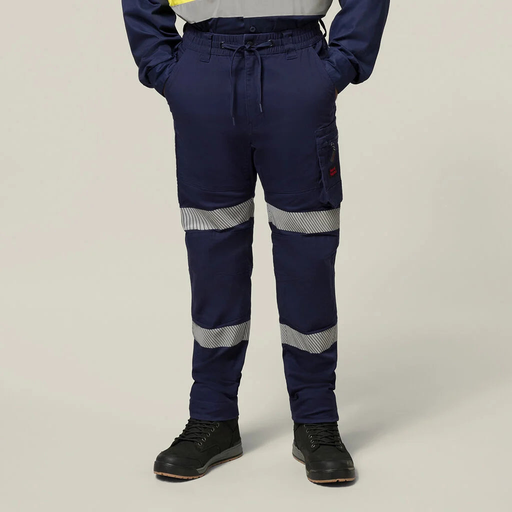 Hard Yakka Y02003 3056 Toughmaxx Taped Work Pants-Navy