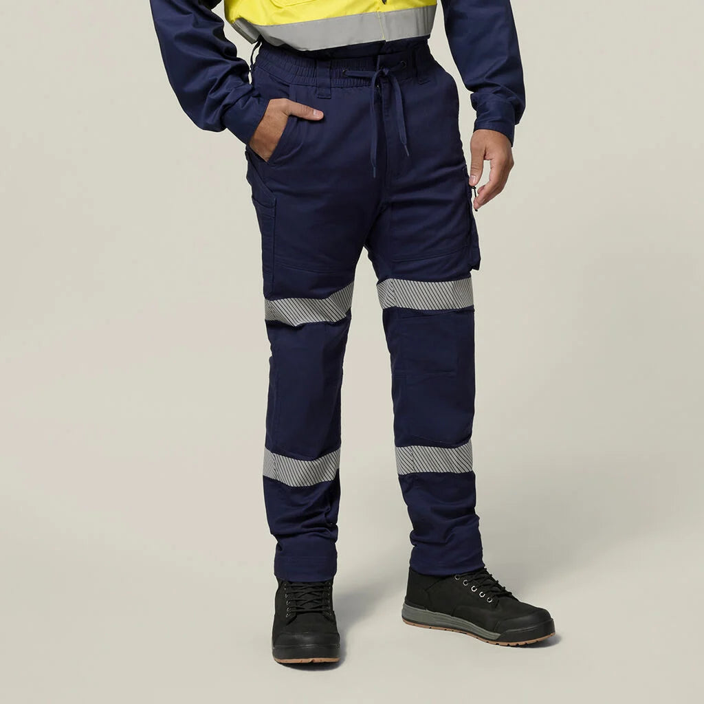 Hard Yakka Y02003 3056 Toughmaxx Taped Work Pants-Navy