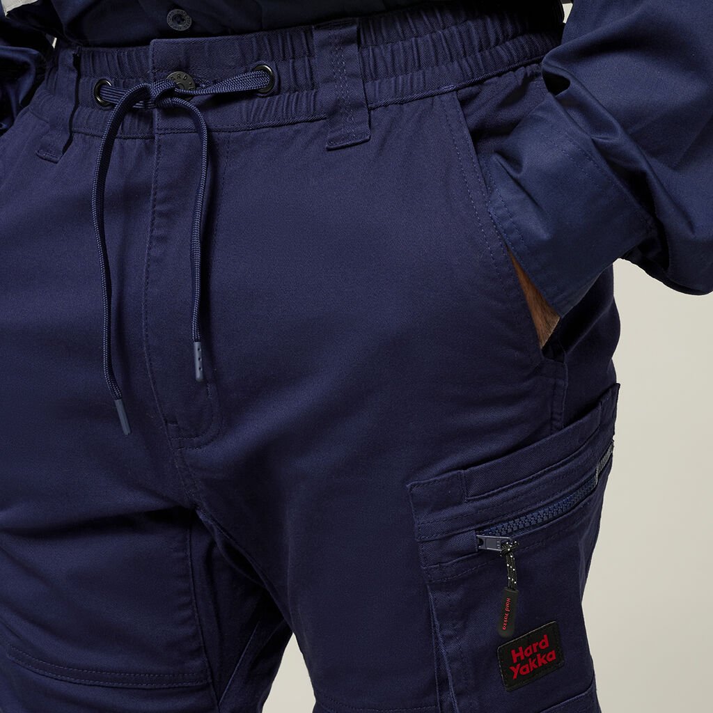 Hard Yakka Y02003 3056 Toughmaxx Taped Work Pants-Navy