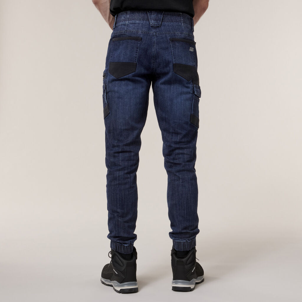 Hard Yakka Y03552 Raptor Cuff Denim Jean-Dark Indigo