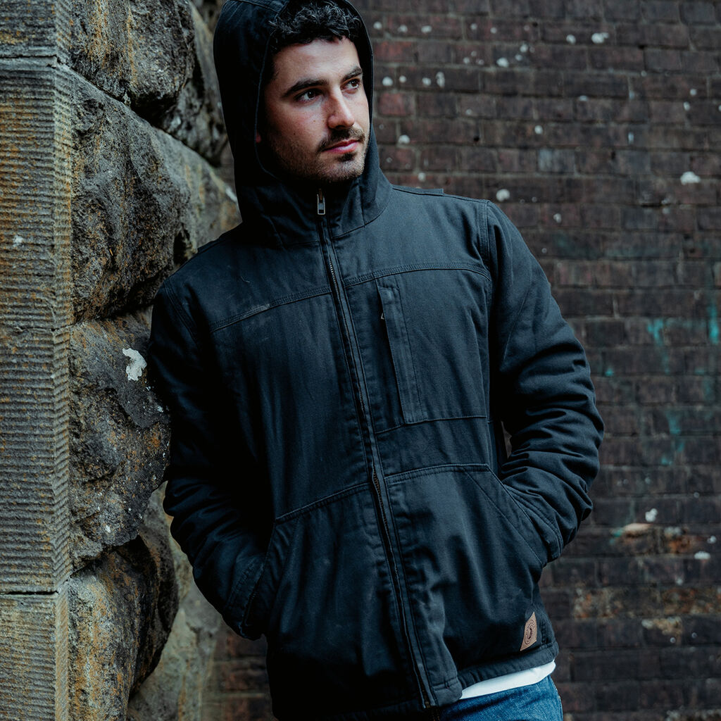 Hard Yakka Y06744 Heritage Canvas Hood Jacket