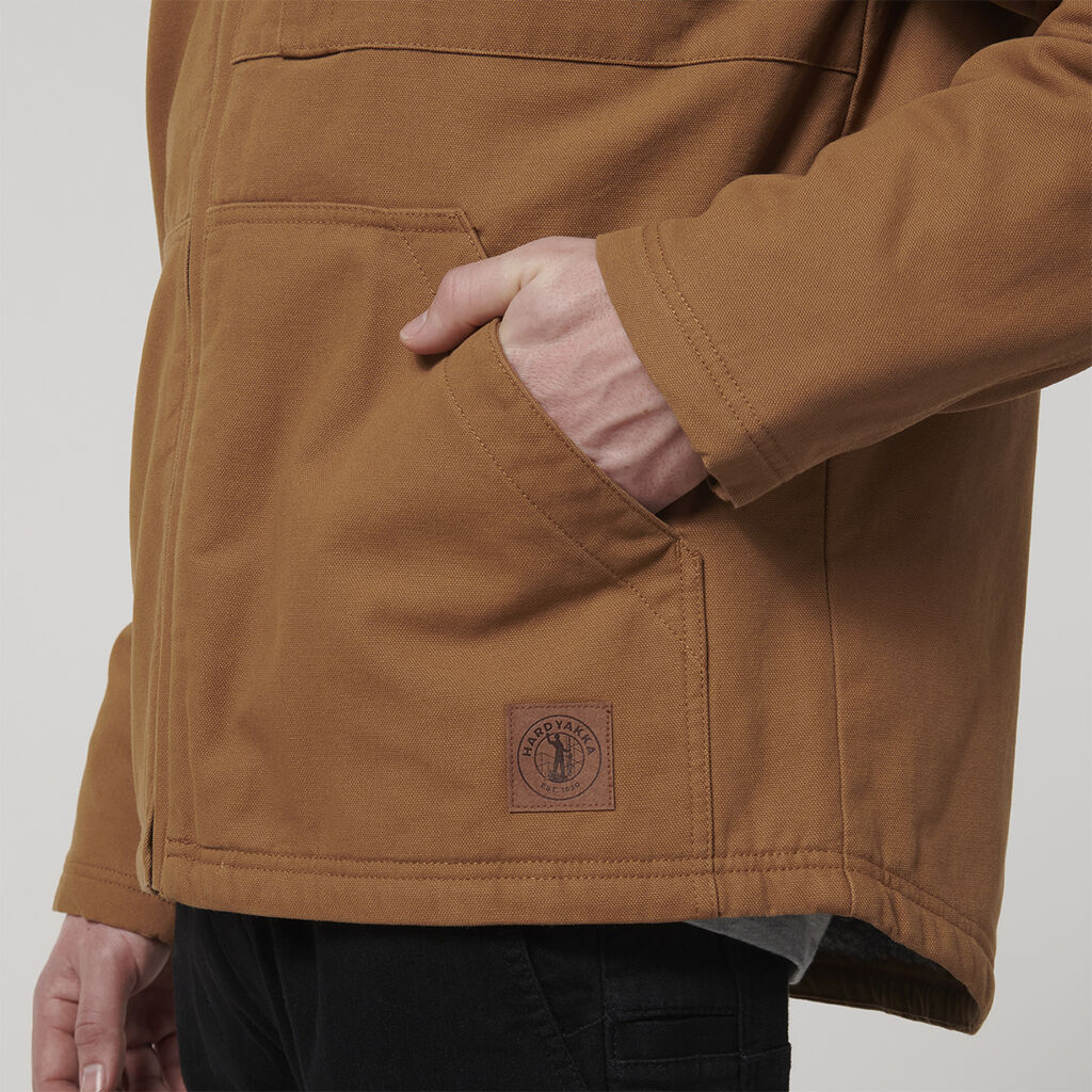 Hard Yakka Y06744 Heritage Canvas Hood Jacket