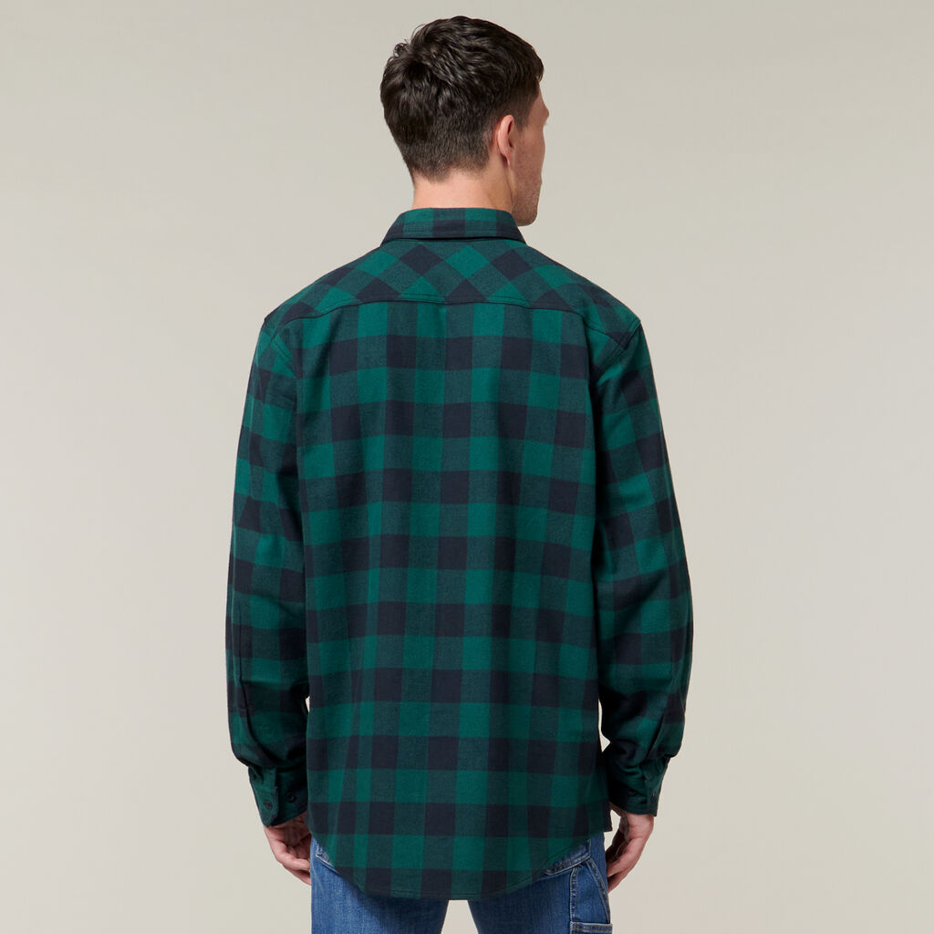 Hard Yakka Y07295 Long Sleeve Check Flannel Shirt