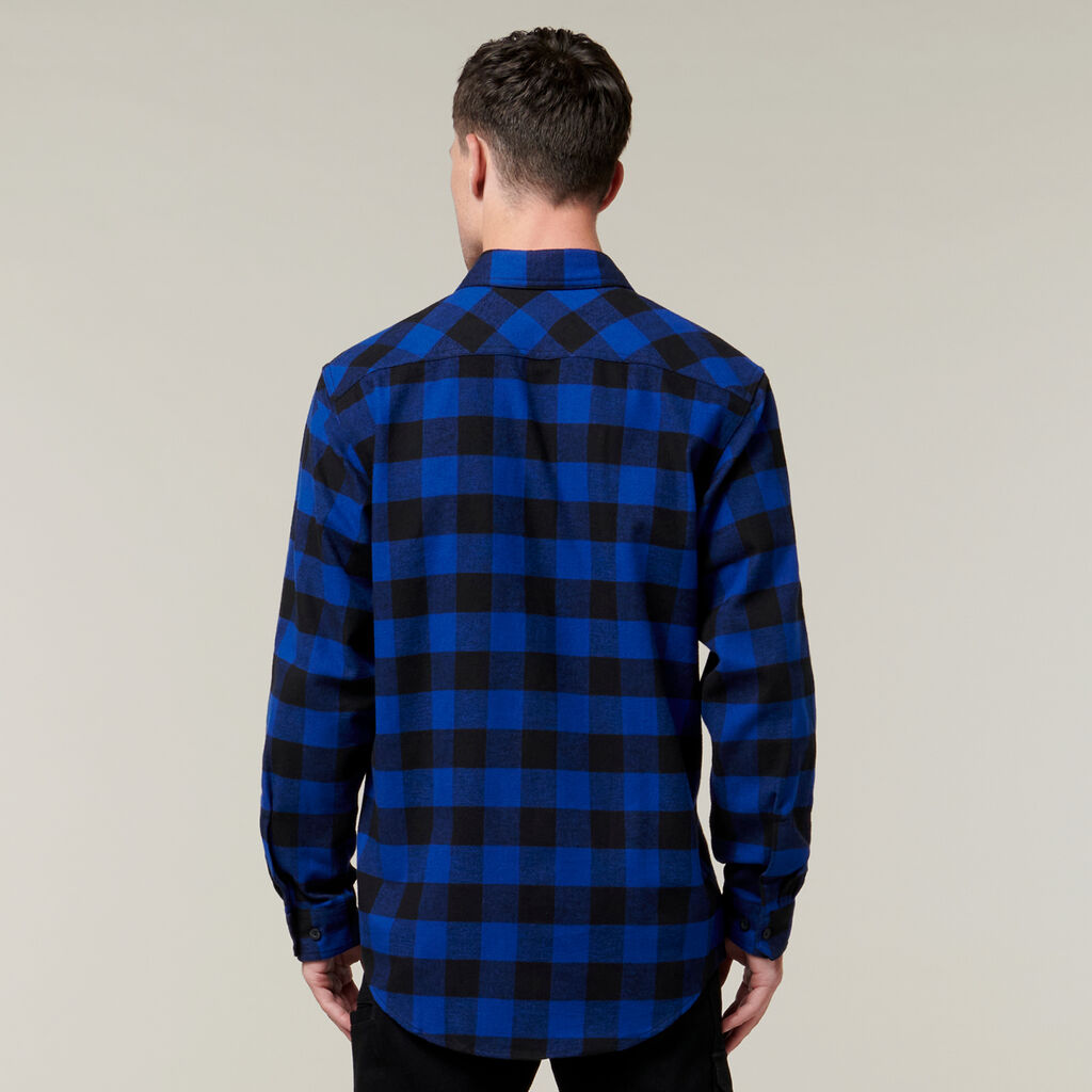 Hard Yakka Y07295 Long Sleeve Check Flannel Shirt