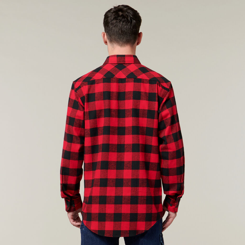 Hard Yakka Y07295 Long Sleeve Check Flannel Shirt