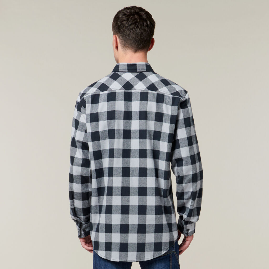 Hard Yakka Y07295 Long Sleeve Check Flannel Shirt