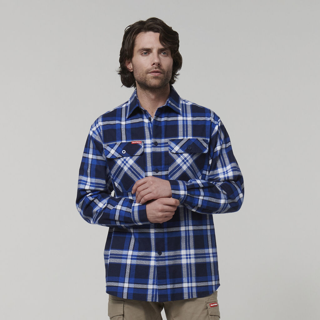 Hard Yakka Y07752 Long Sleeve Check Flannel