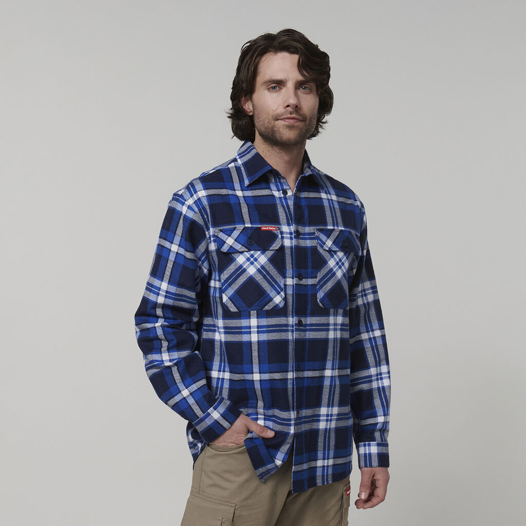 Hard Yakka Y07752 Long Sleeve Check Flannel