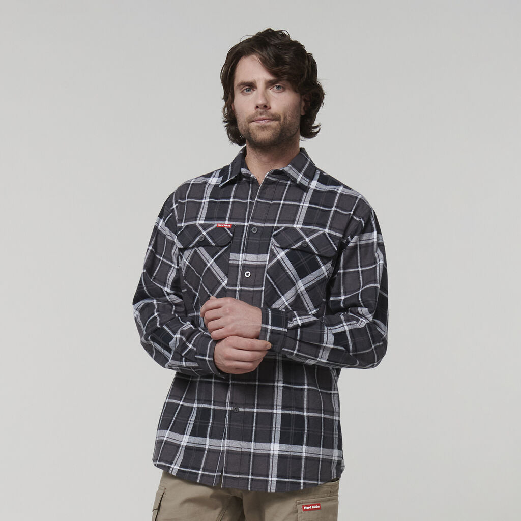 Hard Yakka Y07752 Long Sleeve Check Flannel