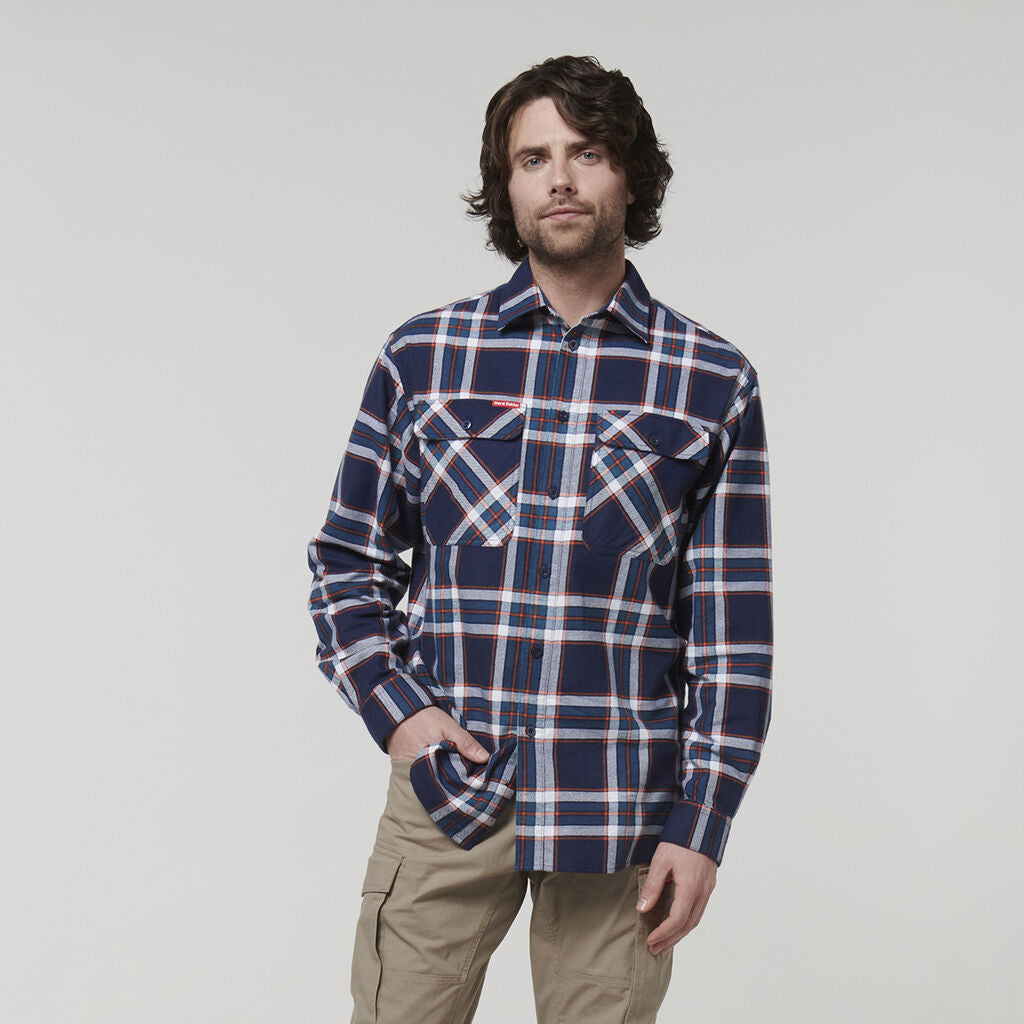 Hard Yakka Y07752 Long Sleeve Check Flannel