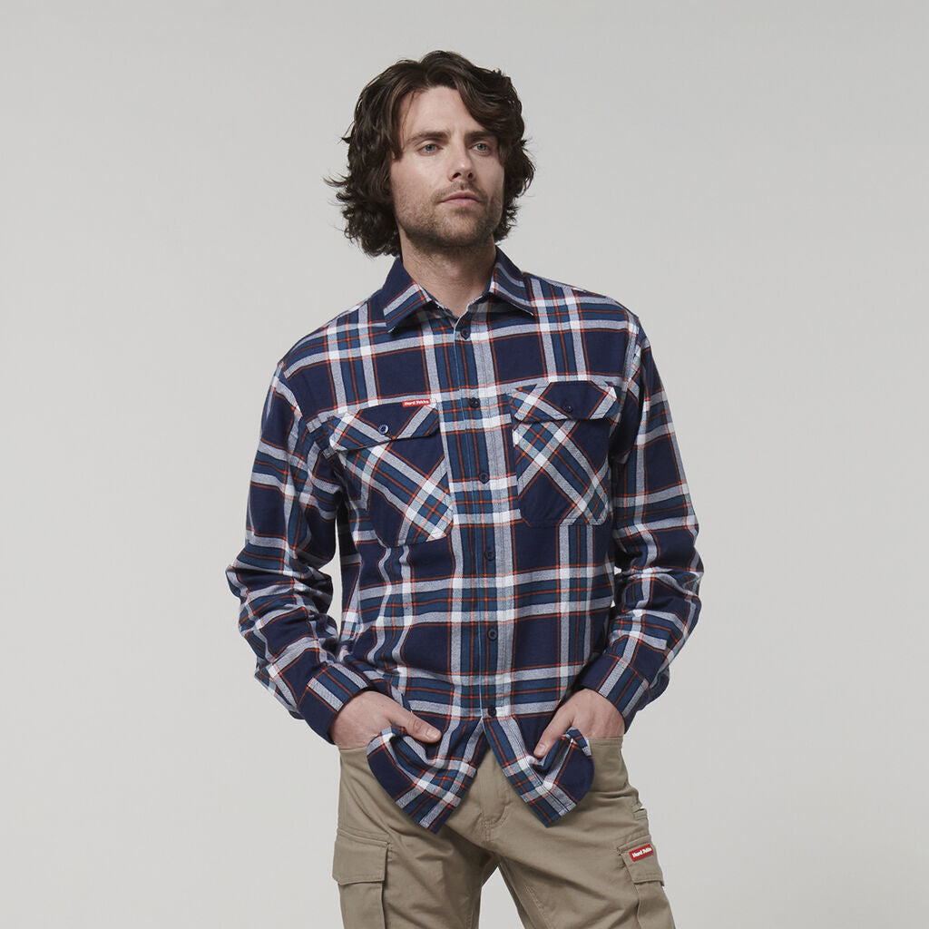 Hard Yakka Y07752 Long Sleeve Check Flannel