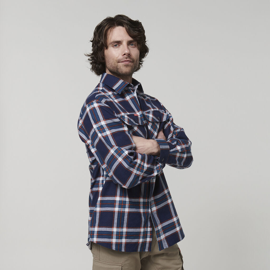 Hard Yakka Y07752 Long Sleeve Check Flannel