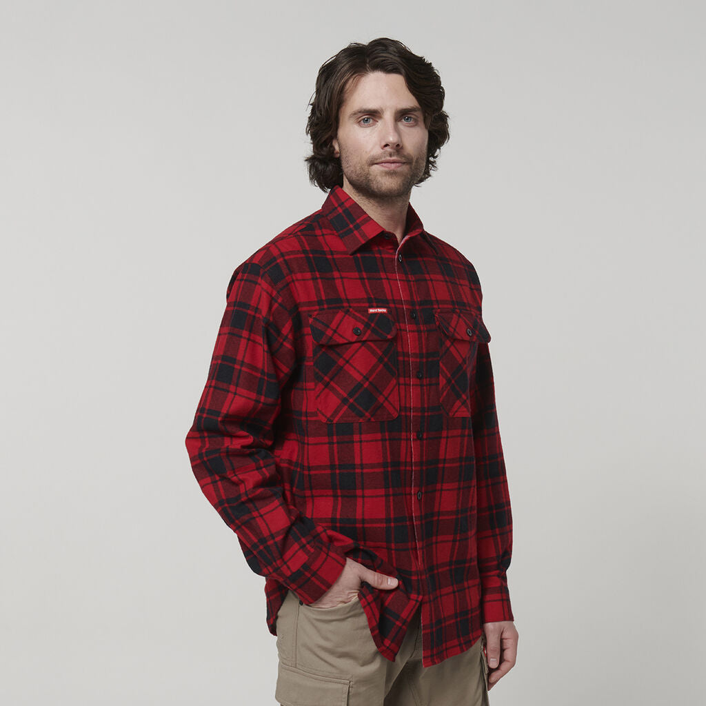 Hard Yakka Y07752 Long Sleeve Check Flannel