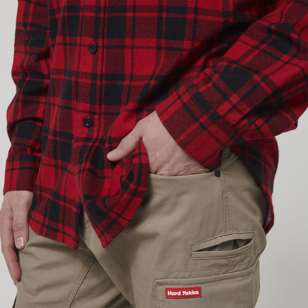 Hard Yakka Y07752 Long Sleeve Check Flannel