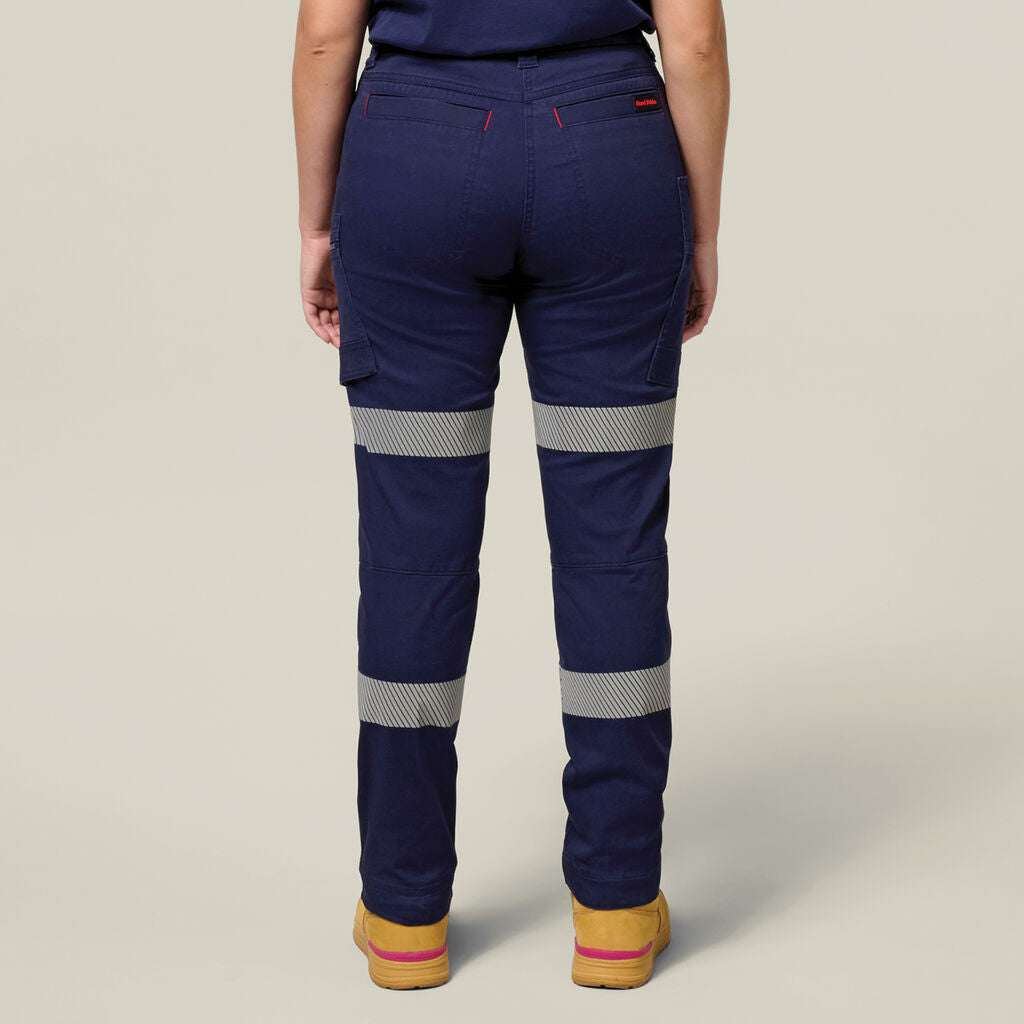 Hard Yakka Y08121 Women's 3056 Toughmaxx Taped Work Pants-Navy