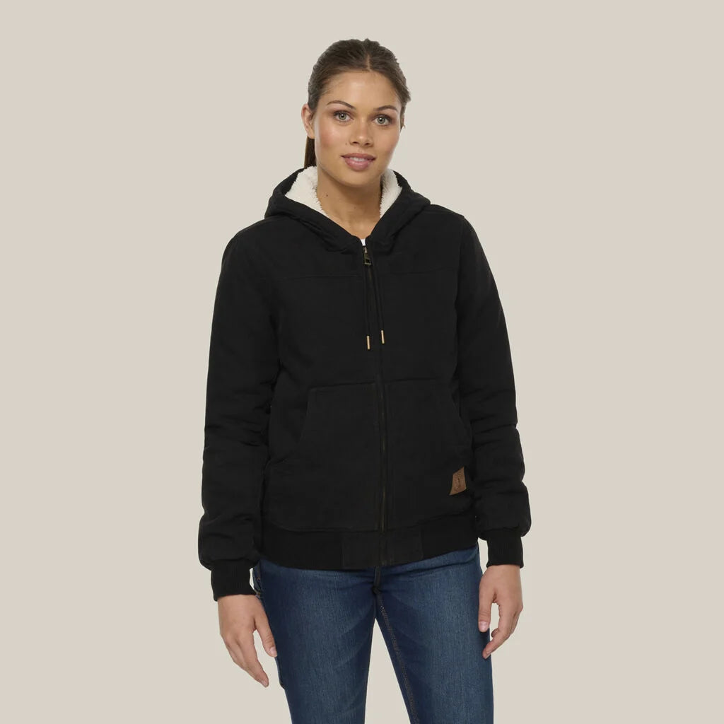 Hard Yakka Y08422 Women's Bomber Jacket-Black
