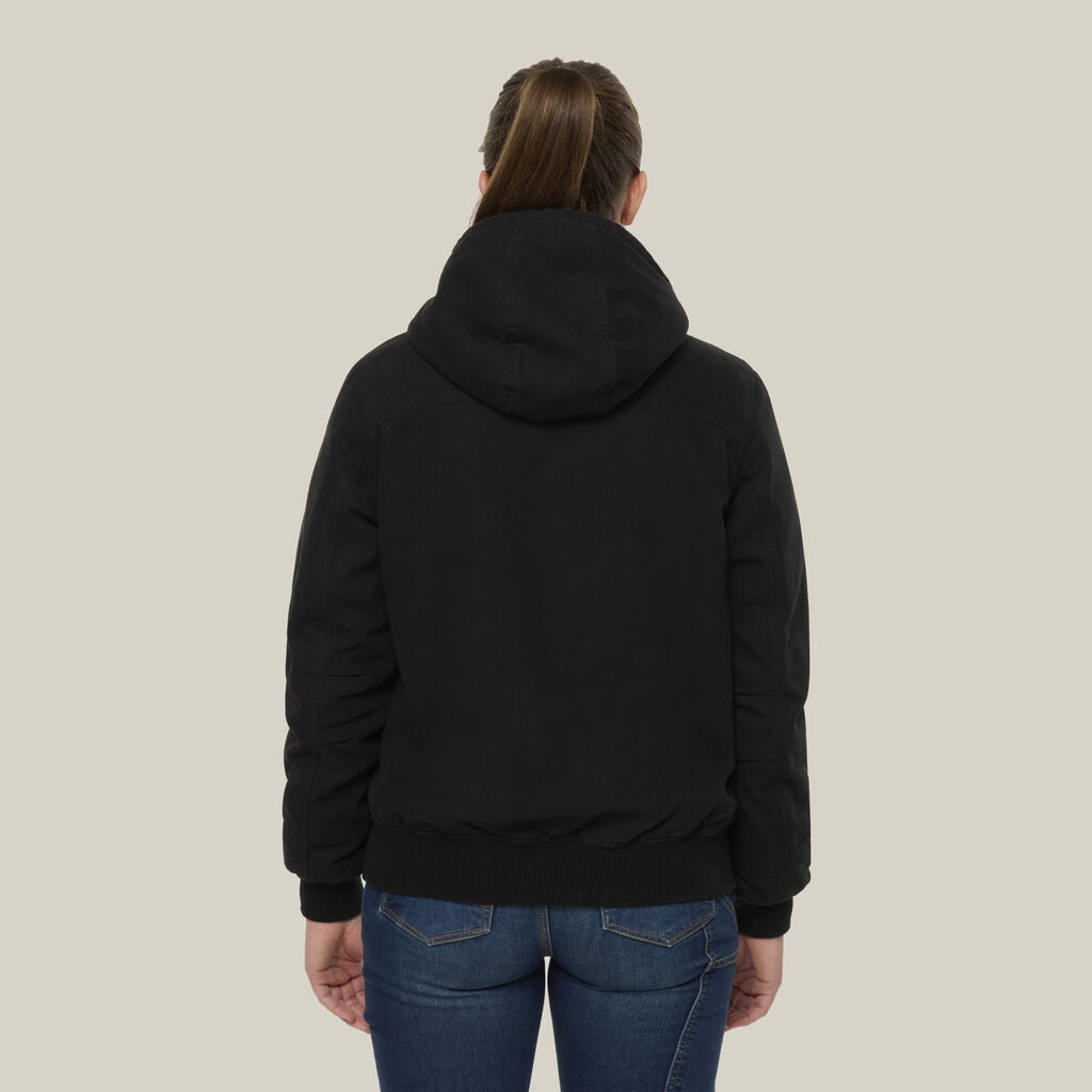 Hard Yakka Y08422 Women's Bomber Jacket-Black